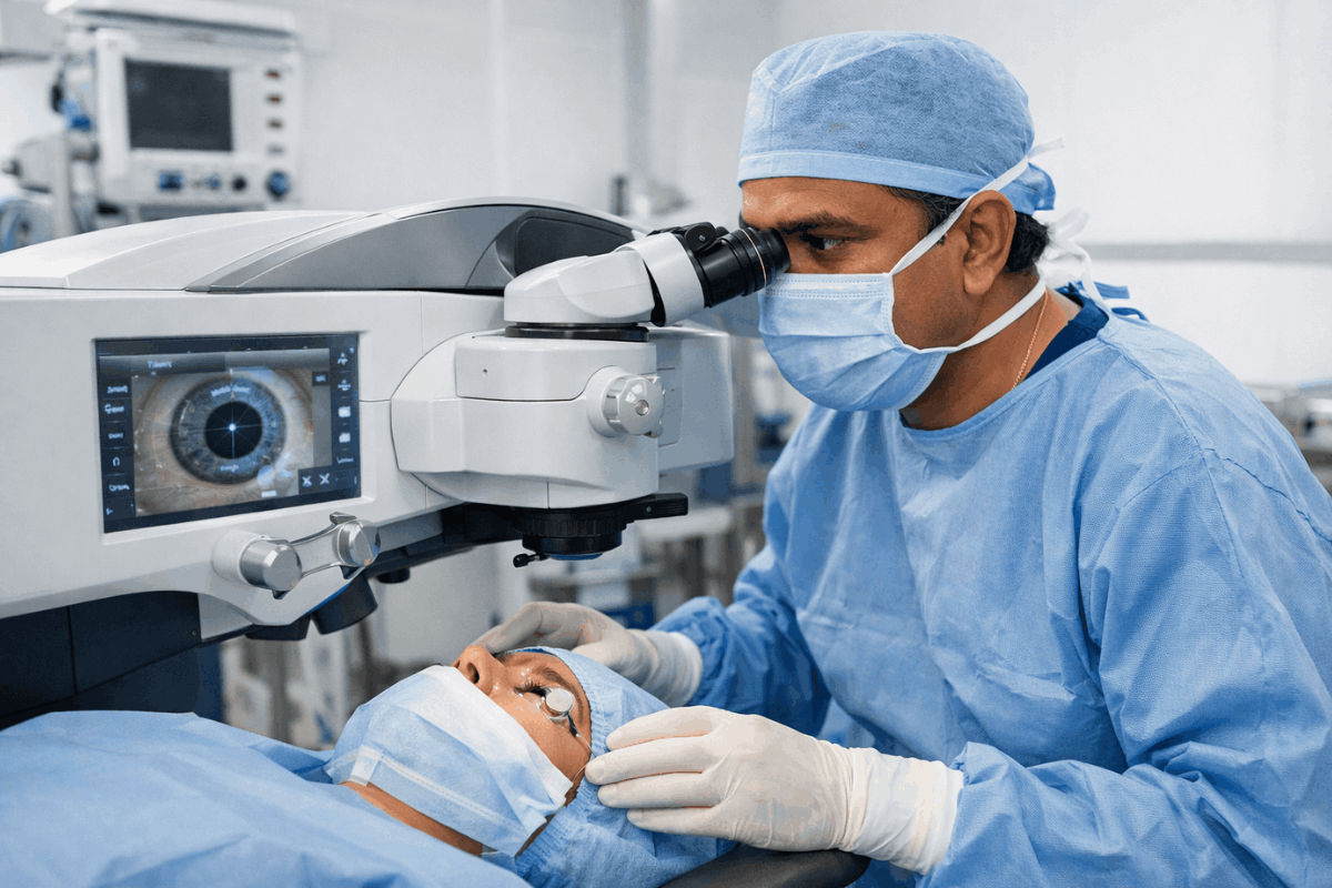 SMILE Pro Eye Surgery Coimbatore - Lotus Eye Hospital